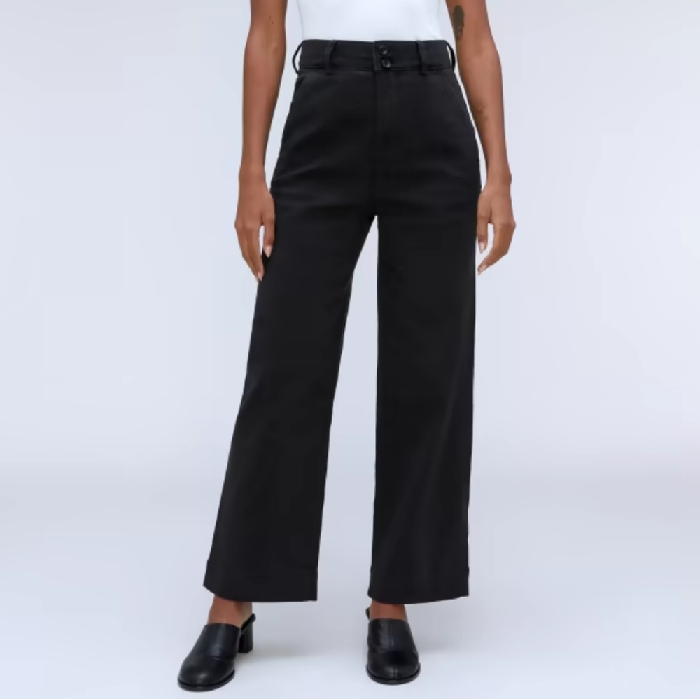 Everlane Organic Wide Leg Pants